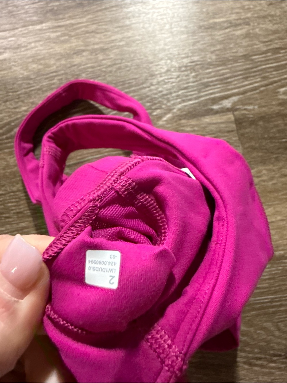 NWT Lululemon Align Tank Top *Light Support, A/B Cup Ripened Raspberry - Picture 6 of 7